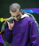 ステレオバイナルズ(Stereo Vinyls) [FW18 SCS] Logo Sweatshirts(Purple)