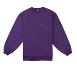 ステレオバイナルズ(Stereo Vinyls) [FW18 SCS] Logo Sweatshirts(Purple)