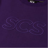 ステレオバイナルズ(Stereo Vinyls) [FW18 SCS] Logo Sweatshirts(Purple)