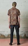 セイントペイン(SAINTPAIN) SP LEOPARD HAWAIIAN SHIRT-GRAY