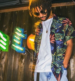 セイントペイン(SAINTPAIN) SP FLOWER HAWAIIAN SHIRT-MINT