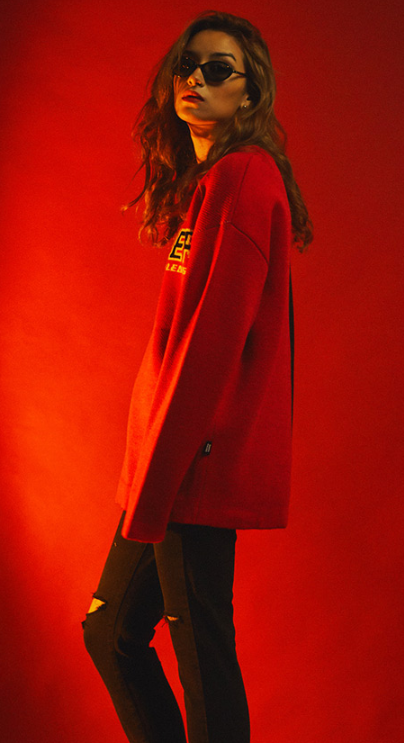 シディスコンマ(SHETHISCOMMA) STC MIX KNIT