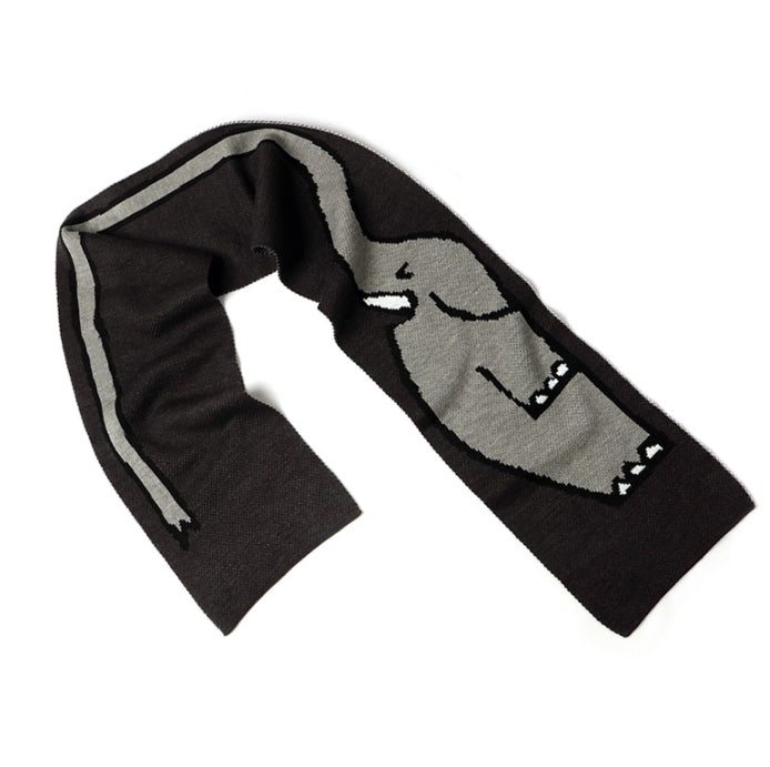 ステレオバイナルズ(Stereo Vinyls) [FW18 NOUNOU] Elephant Muffler(Black)