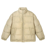 ステレオバイナルズ(Stereo Vinyls) [FW18 NOUNOU] Face Reversible Puffer Jacket Jacket(Beige)