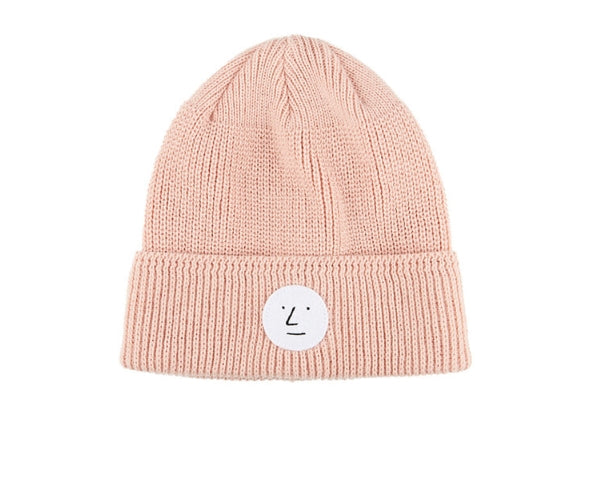 ステレオバイナルズ(Stereo Vinyls) [FW18 NOUNOU] Onepoint Beanie(Pink)
