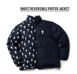 ステレオバイナルズ(Stereo Vinyls) [FW18 NOUNOU] Ghost Reversible Puffer Jacket(Navy)