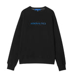 ステレオバイナルズ(Stereo Vinyls) [AW17 ISA] Aeronautics Fleece Sweatshirt(Black)