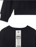 ステレオバイナルズ(Stereo Vinyls) [AW17 ISA] Aeronautics Fleece Sweatshirt(Black)