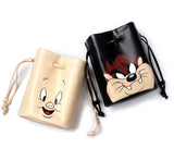 ステレオバイナルズ(Stereo Vinyls) [SS19 STEREO X LOONEY TUNES] Pouch Bag(Black)