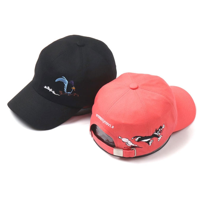 ステレオバイナルズ(Stereo Vinyls) [SS19 STEREO X LOONEY TUNES] Run Cap(Coral)