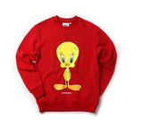 ステレオバイナルズ(Stereo Vinyls) [SS19 STEREO X LOONEY TUNES] Basic Sweatshirts (Red)