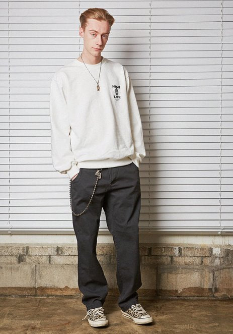 セイントペイン(SAINTPAIN) SP HARWOOD CHINO PANTS-GRAY