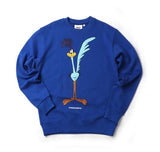 ステレオバイナルズ(Stereo Vinyls) [SS19 STEREO X LOONEY TUNES] Basic Sweatshirts(Blue)