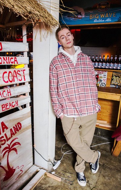 セイントペイン(SAINTPAIN) SP HARWOOD CHINO PANTS-BEIGE