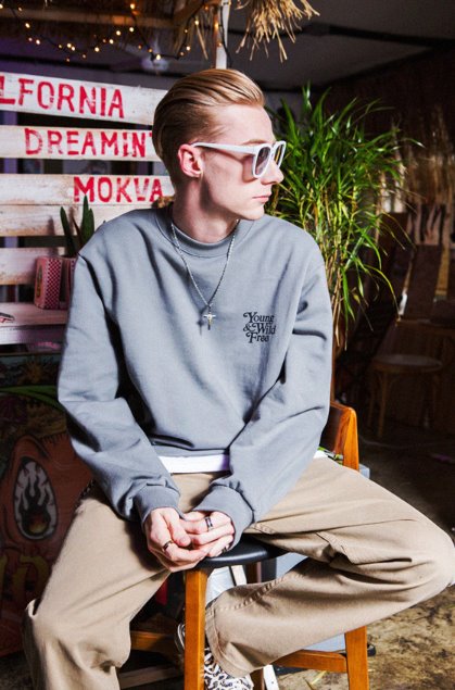 セイントペイン(SAINTPAIN) SP HARWOOD CHINO PANTS-BEIGE