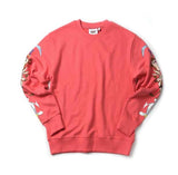 ステレオバイナルズ(Stereo Vinyls) [SS19 STEREO X LOONEY TUNES] Sleeve Print Sweatshirts(Coral)