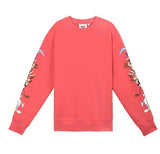 ステレオバイナルズ(Stereo Vinyls) [SS19 STEREO X LOONEY TUNES] Sleeve Print Sweatshirts(Coral)