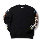 ステレオバイナルズ(Stereo Vinyls) [SS19 STEREO X LOONEY TUNES] Sleeve Print Sweatshirts(Black)