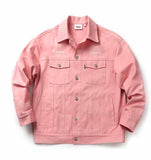 ステレオバイナルズ(Stereo Vinyls) [SS19 STEREO X LOONEY TUNES] Denim Trucker Jacket(Pink)