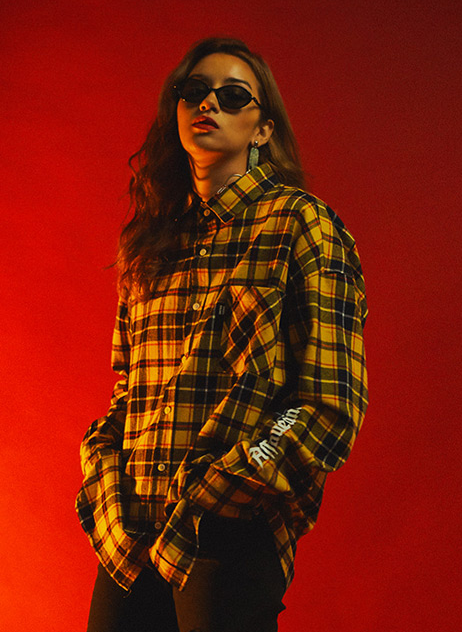 シディスコンマ(SHETHISCOMMA) GANGSWAT CHECK SHIRTS