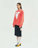 ステレオバイナルズ(Stereo Vinyls) [SS19 STEREO X LOONEY TUNES] Classic Sweatshirts(Coral)