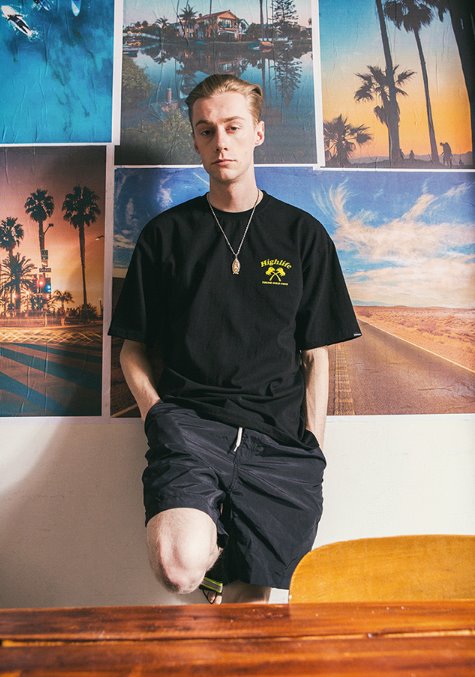 セイントペイン(SAINTPAIN) SP PETER WAKE SHORTS-NAVY