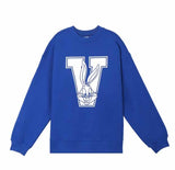 ステレオバイナルズ(Stereo Vinyls) [SS19 STEREO X LOONEY TUNES] Classic Sweatshirts(Blue)