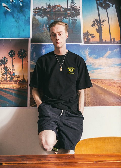 セイントペイン(SAINTPAIN) SP PETER WAKE SHORTS-BLACK