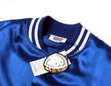 ステレオバイナルズ(Stereo Vinyls) [SS19 STEREO X LOONEY TUNES] Satin Baseball Jumper(Blue)