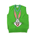 ステレオバイナルズ(Stereo Vinyls) [SS19 STEREO X LOONEY TUNES] Bugs Bunny Knit Vest(Green)