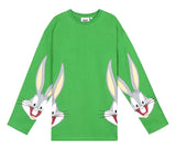 ステレオバイナルズ(Stereo Vinyls) [SS19 STEREO X LOONEY TUNES] Basic Long Sleeve(Green)