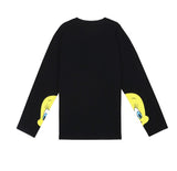 ステレオバイナルズ(Stereo Vinyls) [SS19 STEREO X LOONEY TUNES] Basic Long Sleeve(Black)