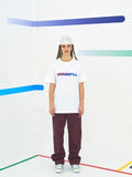 ステレオバイナルズ(Stereo Vinyls) [SS19 STEREO X FILA] Gradation S/S Tee(White)