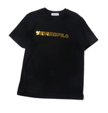 ステレオバイナルズ(Stereo Vinyls) [SS19 STEREO X FILA] Gradation S/S Tee(Black)