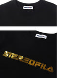 ステレオバイナルズ(Stereo Vinyls) [SS19 STEREO X FILA] Gradation S/S Tee(Black)