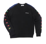 ステレオバイナルズ(Stereo Vinyls) [SS19 STEREO X FILA] Color of Sound Sweatshirt(Black)