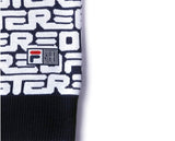 ステレオバイナルズ(Stereo Vinyls) [SS19 STEREO X FILA] Logo Jacquard Sweater(Navy)