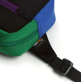 ステレオバイナルズ(Stereo Vinyls) [SS19 STEREO X FILA] Colorful Waist Bag(Black)