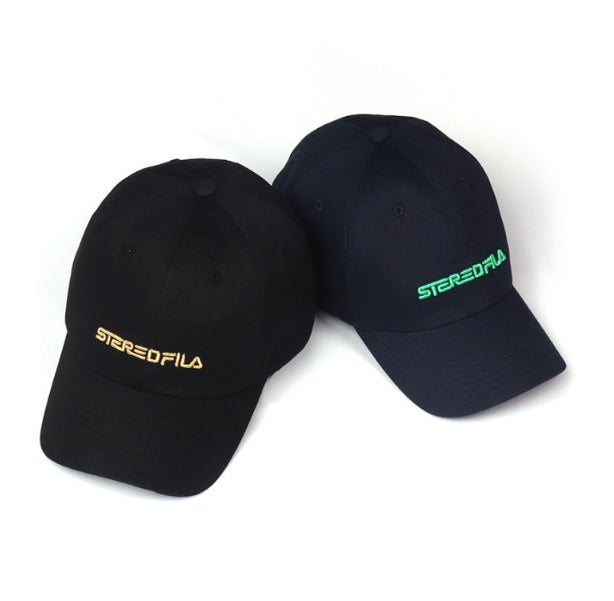 ステレオバイナルズ(Stereo Vinyls) [SS19 STEREO X FILA] Logo Ball Cap(Navy)