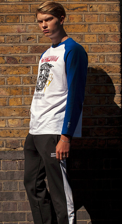 シディスコンマ(SHETHISCOMMA) TIGER RAGLAN T