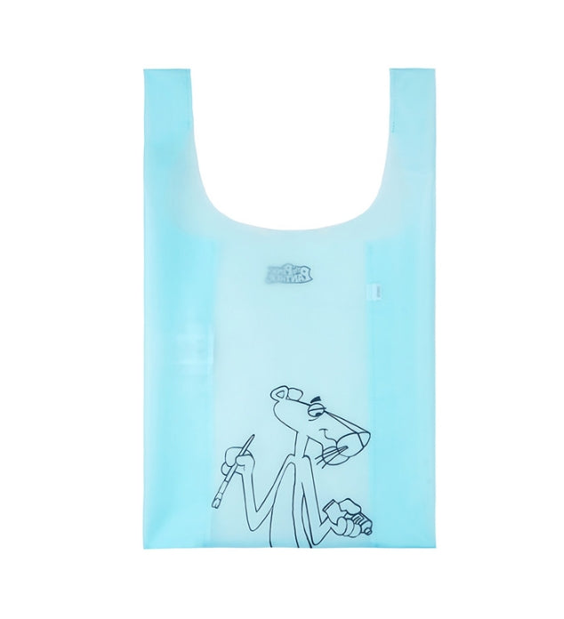 ステレオバイナルズ(Stereo Vinyls) [SS19 Pink Panther] PP PVC Bag (Sky blue)
