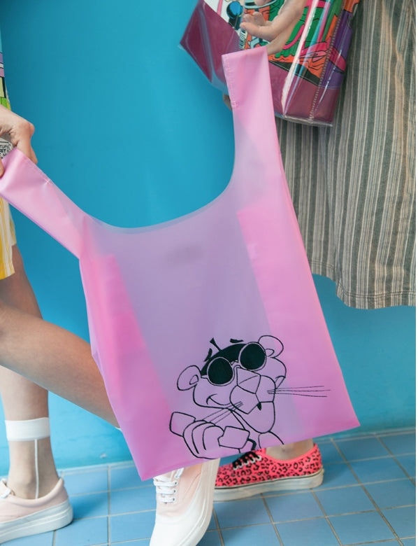 ステレオバイナルズ(Stereo Vinyls) [SS19 Pink Panther] PP PVC Bag (Pink)　