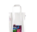 ステレオバイナルズ(Stereo Vinyls)[SS19 Pink Panther] Comics PVC Tote Bag (White)