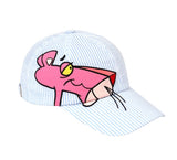 ステレオバイナルズ(Stereo Vinyls) [SS19 Pink Panther] Big Side Print Cap(Sky Blue)