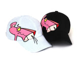 ステレオバイナルズ(Stereo Vinyls) [SS19 Pink Panther] Big Side Print Cap(Black)