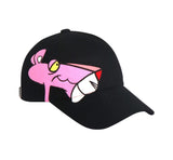 ステレオバイナルズ(Stereo Vinyls) [SS19 Pink Panther] Big Side Print Cap(Black)