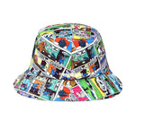 ステレオバイナルズ(Stereo Vinyls) [SS19 Pink Panther] Comics Bucket Hat(Blue)