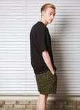 セイントペイン(SAINTPAIN) SP 19SS LEOPARD SHORTS-GREEN