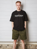 セイントペイン(SAINTPAIN) SP 19SS LEOPARD SHORTS-GREEN