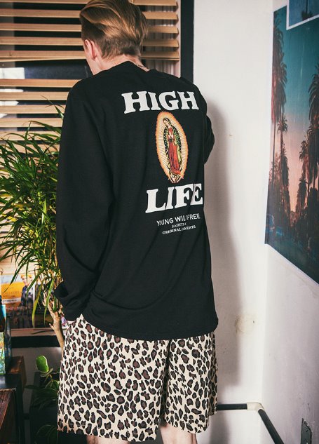 セイントペイン(SAINTPAIN) SP 19SS LEOPARD SHORTS-BEIGE